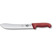  Нож кухонный Victorinox Butchers knife (5.7401.25) стальной разделочный лезв.250мм прямая заточка красный 