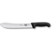  Нож кухонный Victorinox Swibo (5.7403.25) стальной разделочный лезв.250мм прямая заточка черный 