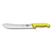  Нож кухонный Victorinox Swibo (5.7408.25) стальной разделочный лезв.250мм прямая заточка желтый 
