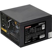  Блок питания ExeGate 600PPH-LT EX282044RUS 600W, RTL, 80+, ATX, black, APFC, 12cm, 24p, (4+4)p, 5*SATA, 3*IDE 
