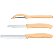  Набор ножей кухонных Victorinox Swiss Classic (6.7116.31L92) компл.:2шт овощеч. оранжевый карт.коробка 