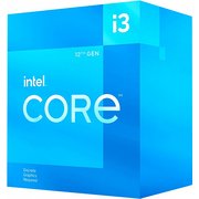  Процессор Intel Core i3-12100F (BX8071512100FSRL63) LGA1700 (Alder Lake, 4C/8T, 3.3/4.3GHz, 12MB, 58/89W) BOX, Cooler 