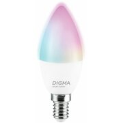  Умная лампа Digma DiLight F1 (DLF1E14) E14 5Вт 470lm Wi-Fi 