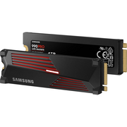  SSD Samsung 990 Pro Series (MZ-V9P4T0CW) M.2 4.0Tb (PCI-E 4.0 x4 , up to 7450/6900MBs, 3D TLC, NVMe 2.0, DDR4 4096Mb, 2400TBW, 22х80mm, heatsink) 