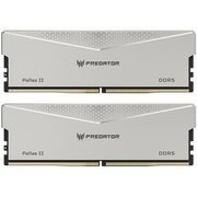  ОЗУ Acer Predator Pallas II 64Gb (BL.9BWWR.377) (2x32) DDR5 6400Mhz CL32 (32-39-39-102) Silver 