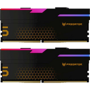  ОЗУ Acer Predator Hermes RGB 32Gb (BL.9BWWR.391) (2x16) DDR5 6400Mhz CL32 (32-39-39-102) 1.4V Black 