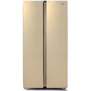  Холодильник GINZZU NFK-615 золотистый 