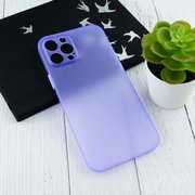  Чехол HOCO Fog color series для Iphone 12 Pro Max purple 