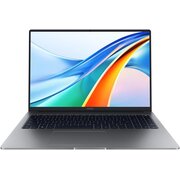  Ноутбук HONOR MagicBook MagicBook X16 Pro (5301AHQR) 16" 1920x1200/Core i5-13420H/RAM 16Гб/SSD 512Гб/Intel UHD Graphics/EngRus/Win11H серый 1.75 кг 