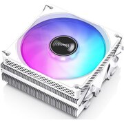  Кулер JONSBO HX4170D White LGA1700/1200/115X/775/AM4 низкопрофильный 45.3мм (TDP 170W, PWM, 92mm Dynamic Multi-Color LED Fan, 4 тепл. тр.) 