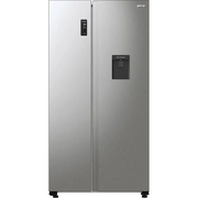  Холодильник Gorenje NRR9185EAXLWD серебристый матовый 