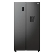  Холодильник Gorenje NRR9185EABXLWD черный матовый 
