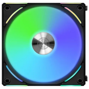  Вентилятор Lian Li Uni Fan AL140 V2 Black (G99.14ALV21B.R0) 140x140x28мм (PWM, ARGB, 250-1600 об/мин, 26.8dBa) 