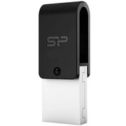 USB-флешка Silicon Power Mobile X21 OTG SP016GBUF2X21V1K 16Gb USB 2.0/MicroUSB, Черный 