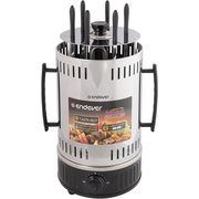  Электрошашлычница ENDEVER Grillmaster 295, серебристый/черный 