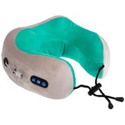  Дорожная подушка-подголовник BRADEX KZ 0558 серо-зелёная 