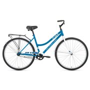  Велосипед ALTAIR City 28 LOW (28" 1 ск. рост. 19") 2022, фиолетовый/белый, RBK22AL28026 