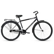  Велосипед ALTAIR City 28 high (28" 1 ск. рост. 19") 2022, черный/серый, RBK22AL28016 