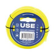  Леска для триммера USE USE-30101 3.0х15 м (круг) 