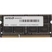  ОЗУ AMD Radeon R538G1601S2S-U 8GB SO-DIMM DDR3 1600 R5 Entertainment Series Black Non-ECC, CL11, 1.5V, RTL 