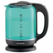  Чайник Hyundai HYK-G2807 бирюзовый/черный 