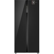  Холодильник Weissgauff WSBS 500 Inverter NoFrost Black Glass 