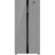  Холодильник Weissgauff WSBS 500 Inverter NoFrost Inox Glass 
