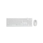  Клавиатура + мышь Rapoo X130Pro клав белый мышь белый, 1.5м 
