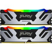  ОЗУ Kingston Fury Renegade RGB XMP (KF572C38RSAK2-32) DDR 5 DIMM 32Gb PC57600, 7200Mhz, CL38 (Kit of 2) (retail) 