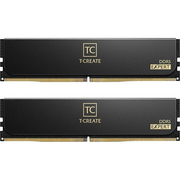  ОЗУ TEAMGROUP T-Create Expert 32GB (CTCED532G6400HC32ADC01) (2x16GB) DDR5 6400MHz CL32 (32-39-39-84) 1.35V / Black 