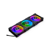  Комплект вентиляторов PHANTEKS D30 DRGB Black (PH-F120D30_DRGB_PWM_BK01_3P_RU) (3шт.) 120x120x30мм (PWM, 250-2000 об/мин, 30.2dBa) 