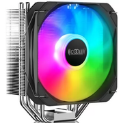  Кулер PCCooler Paladin 400 ARGB S115X/1200/1700/AM4 (TDP 200W, 130mm PWM ARGB FAN, 4 тепловые трубки 6мм, 800-1600RPM, 18-28,6dBa) 