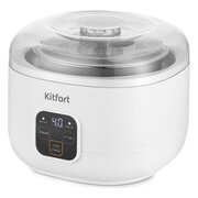  Йогуртница Kitfort КТ-6080 белый/серый 