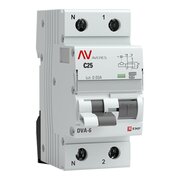  Дифавтомат EKF Averes DVA-6 (rcbo6-1pn-25C-30-a-av) 