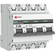  Автоматический выключатель EKF PROxima ВА 47-63 (mcb4763-4-25C-pro) 