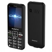  Мобильный телефон Maxvi P3 black 