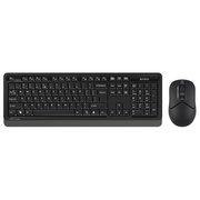  Клавиатура + мышь A4Tech Fstyler FG1012 клав:черный/серый мышь:черный 