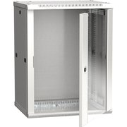  Шкаф коммутационный ITK Linea W (LWR3-12U64-GF) настенный 12U 600x450мм пер.дв.стекл серый сталь 