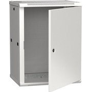  Шкаф коммутационный ITK Linea W (LWR3-12U64-MF) настенный 12U 600x450мм пер.дв.металл серый сталь 