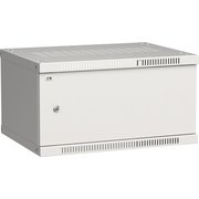  Шкаф коммутационный ITK Linea WE (LWE3-06U64-MF) настенный 6U 600x450мм пер.дв.металл серый сталь 