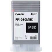  Картридж струйный Canon PFI-030MBK 3488C001АА черный матовый (55мл) для Canon imagePROGRAF TA-20, TA-30, TM-240, TM-340. 