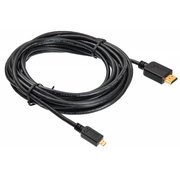  Кабель аудио-видео Buro HDMI 1.4 HDMI (m)/Micro HDMI (m) 5м. черный (MICROHDMI-5M) 