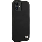  Чехол BMW для iPhone 12 mini (5.4) M-Collection Liquid silicone HardBlack BMHCP12SMSILBK 