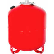  Красный расширительный бак ТЕПЛОКС РБ-50 объемом 50 литров для систем отопления 