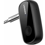  Адаптер UGREEN CM279 70304 Bluetooth 5.0 Receiver Audio Adapter APTX with Mic Black 
