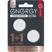  Батарейка литиевая Energy Ultra CR2032/2B 