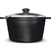  Кастрюля НЕВА-МЕТАЛЛ 186640 Каменная черный гранит 