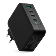  Блок питания TopON TOP-GaN-130WB автоматический 130W 5V-20V 5A 4xUSB от бытовой электросети LED индикатор 