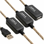  Удлинитель активный ExeGate EX-UAE-AMAF-25.0 EX294769RUS USB2.0-repeater Am/Af 25м 