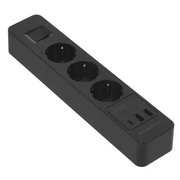  Удлинитель с USB зарядкой HARPER UCH-430 PD3.0 Black 